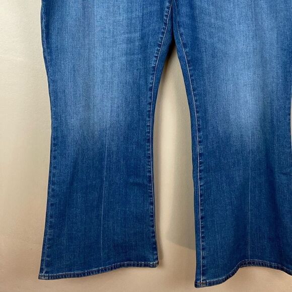 Madewell NWT Cali Demi/boot Tall denim jeans W37 - Picture 5 of 13